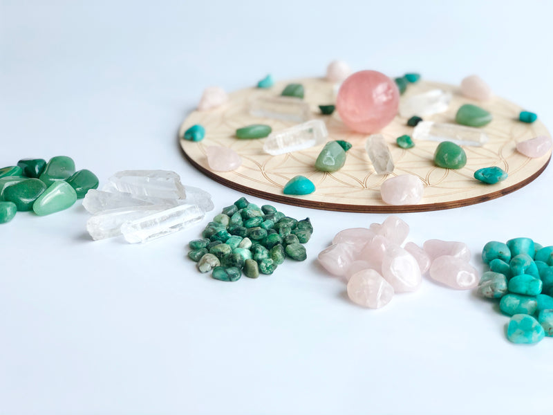Manifest Your Intentions With Crystal Grids