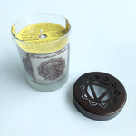 [MADE IN USA] Pure Soy Candle for Chakra Meditation - Solar Plexus Chakra Manipura - Power & Self-confidence