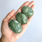 Brazilian Green Opal Palm Stones